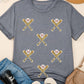 Sequined Game Day Casual Tee