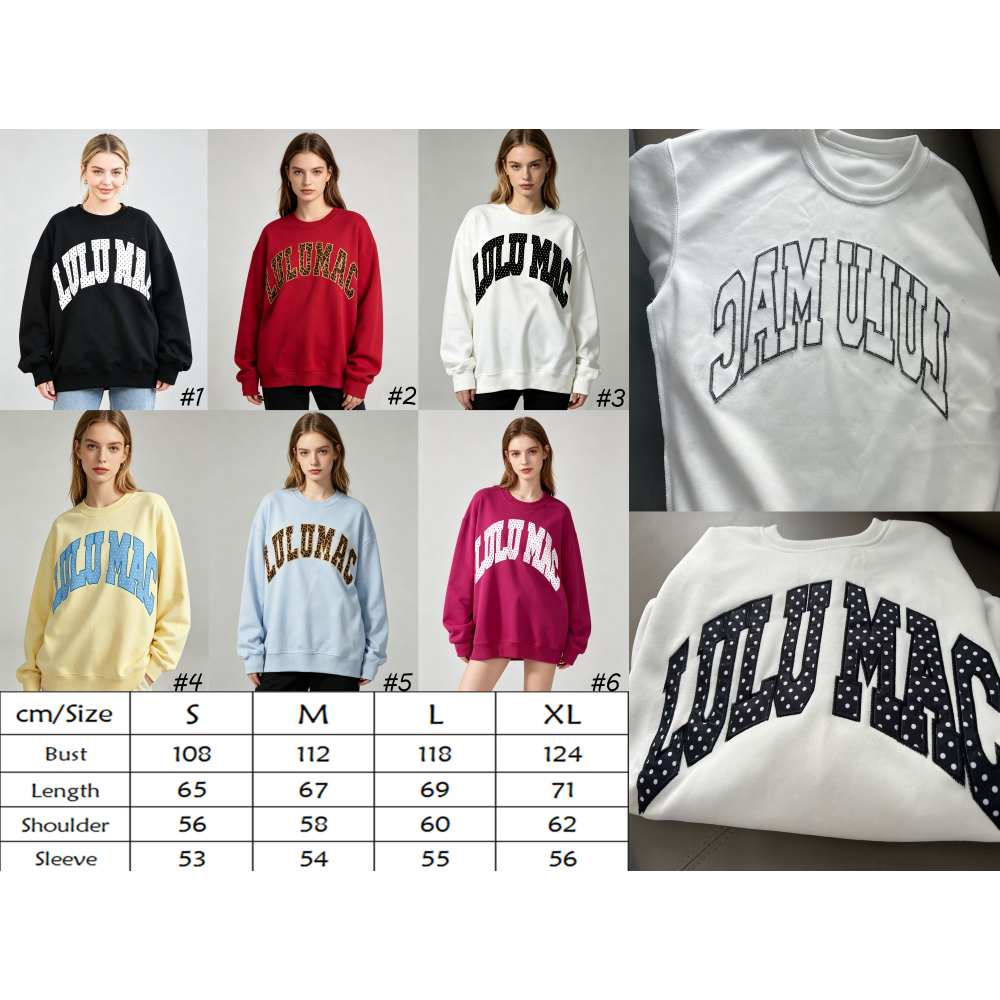 Women's Embroidered Sweatshirt