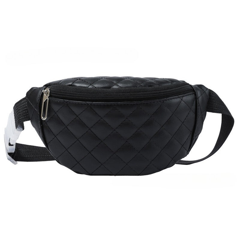 Custom Embroidered Quilted Belt Bag Sling Bag for Kids