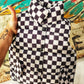 Kids checkered puff vest