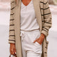 Shawl Neckline Open Cardigan with Pockets