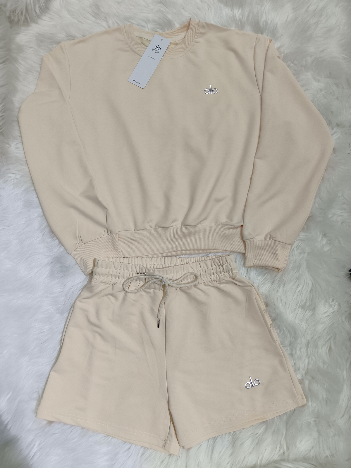 Women's Long-sleeved Sweatshirt + Shorts(WYSA27)