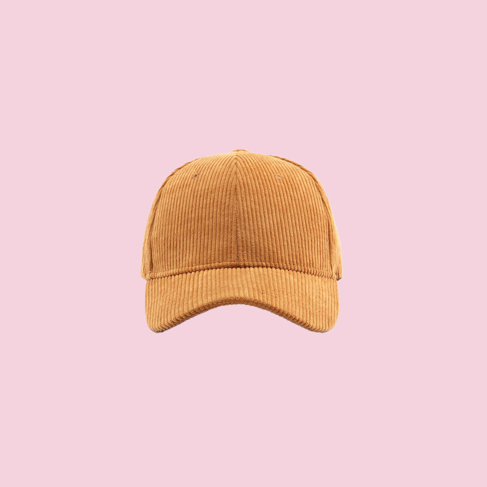 Custom Embroidered Corduroy Baseball Cap