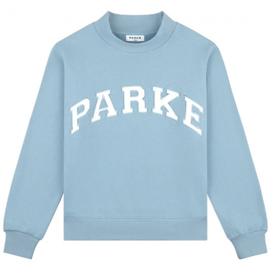 Light Blue Mockneck Sweatshirts