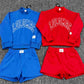 Solid-color Mock-neck Set