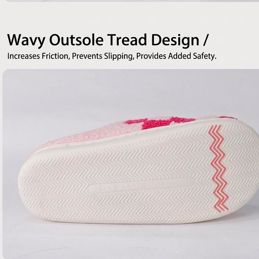 Checkered Cozy Slippers
