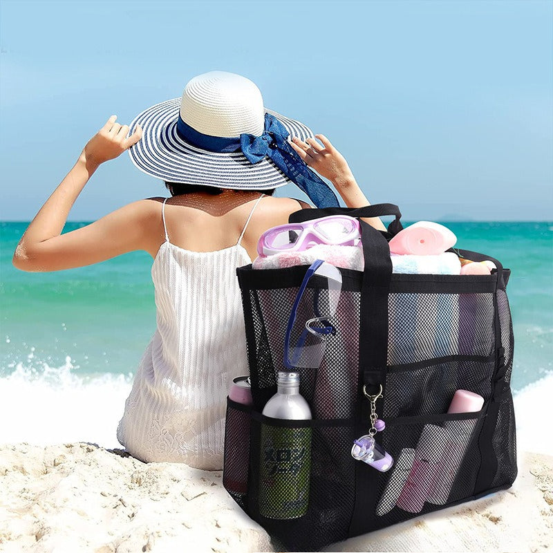Large Mesh Beach Bag