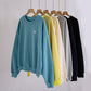 Cozy Basic Crewneck Pullover Sweatshirt