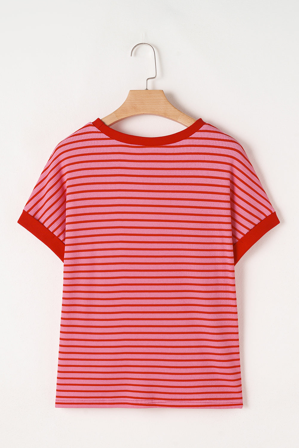 Stripe Knitted T Shirt