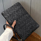 Straw Woven Wrist Strap Zipper Large Wallet