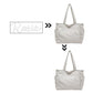 Personalized Corduroy Custom Name Tote Bag