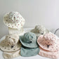 Children's Sun Protection Bucket Hat with Wide Brim and Neck Flap