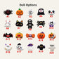 Custom Personalized LED Woven Rope Halloween Basket