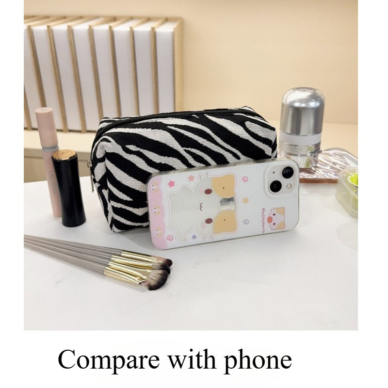 Leopard and Zebra StripesPrint Cosmetic Bag