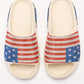 American Flag Thick Sole Slippers