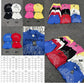 Solid-color Mock-neck Set