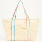 Ricrac Detail Canvas Tote Bag