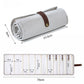 Plush Velvet Travel Jewelry Roll Organizer