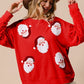 Christmas Sequin Sleeve Sweatshirt