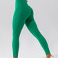 Solid color stretch high waist leggings