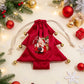 Velvet Christmas Tree Gift Bag – Heat-Transferred Design