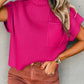 Pocket Ribbed Knit Sweater