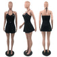 A-Two-Piece Set: Strappy Camisole and Skirt(Y71642)