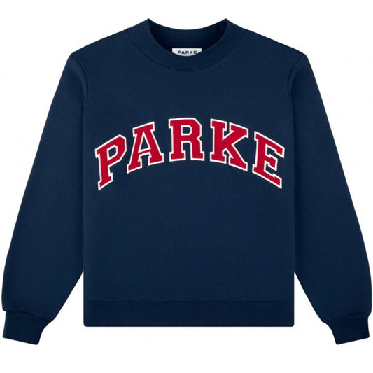 Navy Mockneck Sweatshirts