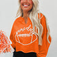 Game Day Lettering Rugby Sweatshirt