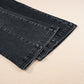 Plain Seam Detail Flared Bottom Ankle Length Jeans