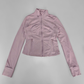 Slim Fit Full-Zip Athletic Yoga Jacket