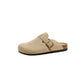 Classic Suede Cork Mules