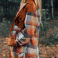 (Pre order/8.20)Plaid Corduroy Patchwork Chest Pocket Shacket