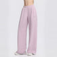 High-Waist Wide-Leg Sweatpants
