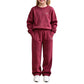 Kid's Athletic Sweatshirt & Jogger Pants 2-Piece Set