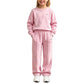 Kid's Athletic Sweatshirt & Jogger Pants 2-Piece Set