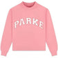 Pink Sports Fitness Printed Hoodie