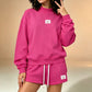 High-neck Top and Shorts Set