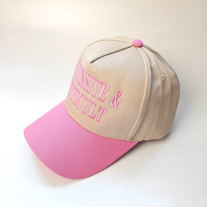 Expensive Difficult Embroidered Truck Hat
