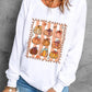 Fall Bow Pumpkin PNG Sublimation Graphic Sweatshirt