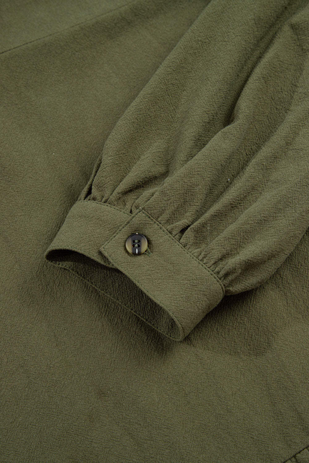 Plus Size Collar Half Button Long Sleeve Ruffle Hem Mini Dress