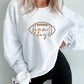 Embroidered Corduroy Sweatshirt