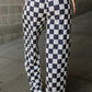 (Pre order/9.26)Checked High Waist Wide Leg Pants