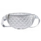 Custom Embroidered Quilted Belt Bag Sling Bag for Kids