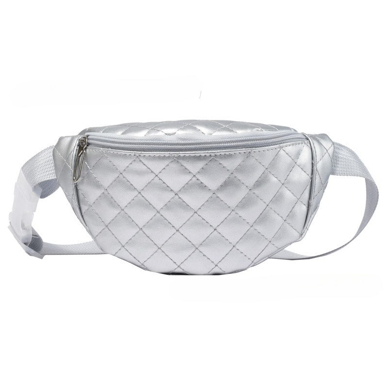 Custom Embroidered Quilted Belt Bag Sling Bag for Kids