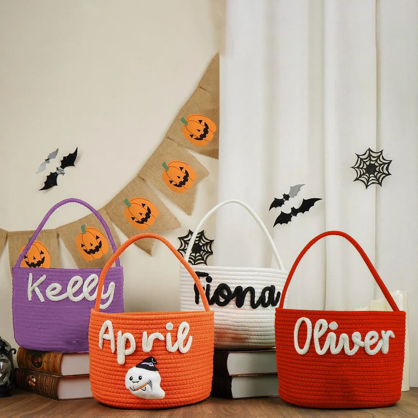 Custom-Halloween Basket