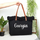 Custom-Double-Sided Embroidery Tote