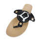 Baseball Flip-Flop Flat Sandals
