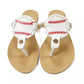 Baseball Flip-Flop Flat Sandals