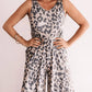 Casual Sleeveless Leopard Jumpsuit